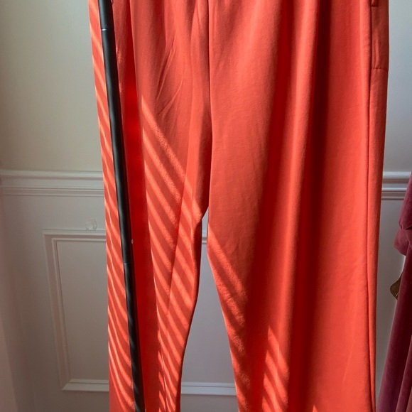Women, comfortable cotton soft, relaxing trouser (pants) color is burnt orange - Picture 4 of 5
